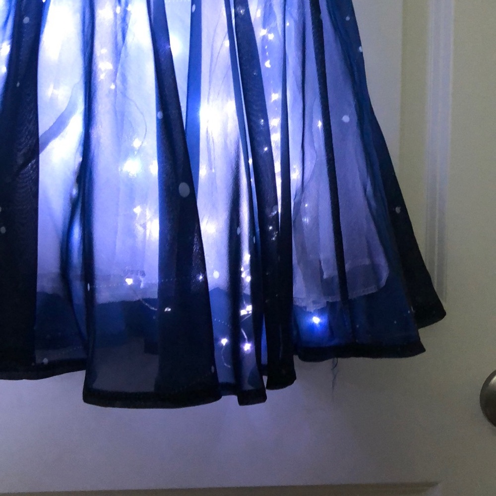 Glow in the dark constellation skirt